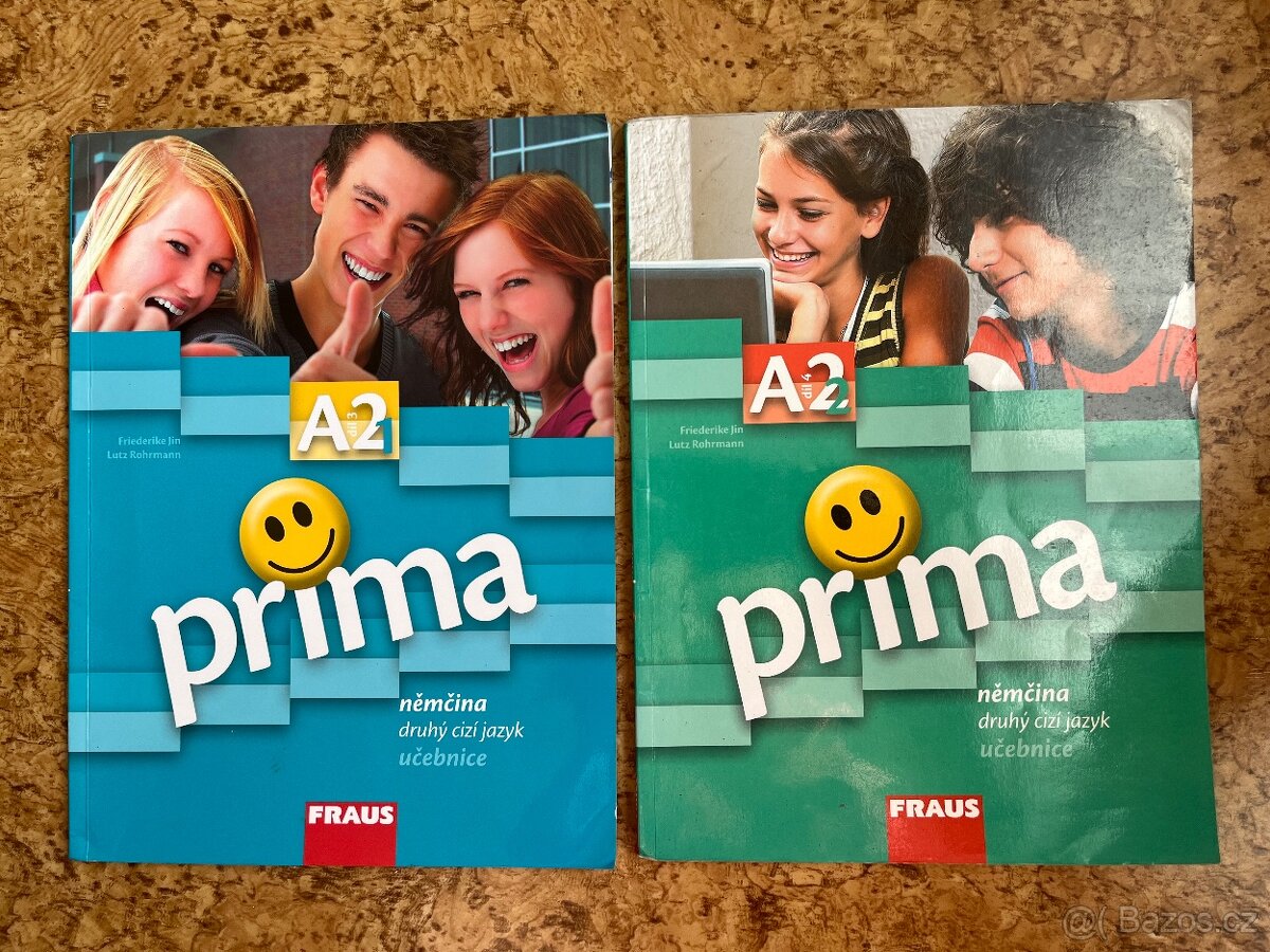 Němčina Prima A2, díl 3 a 4