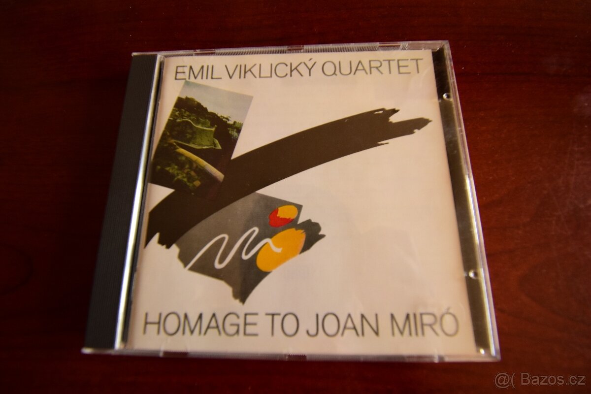 CD - Emil Viklický Quartet - "Homage To Joan Miró"