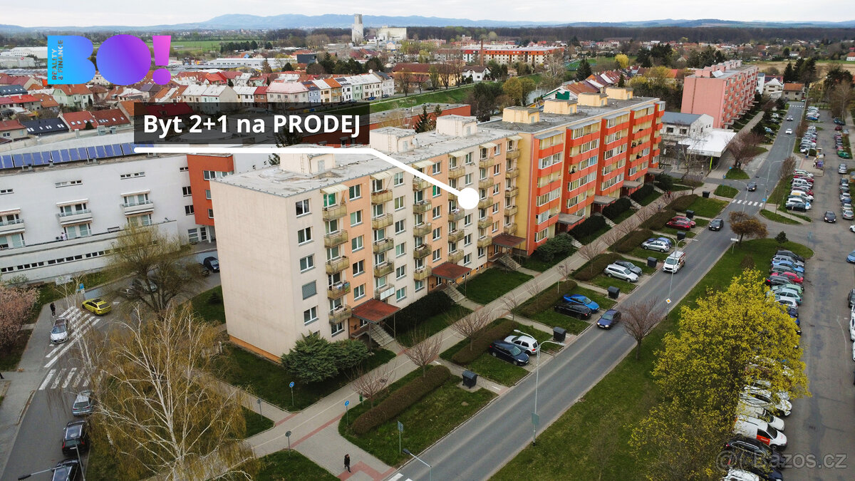 Prodej bytu 2+1, 58 m², ul. Spáčilova, Kroměříž