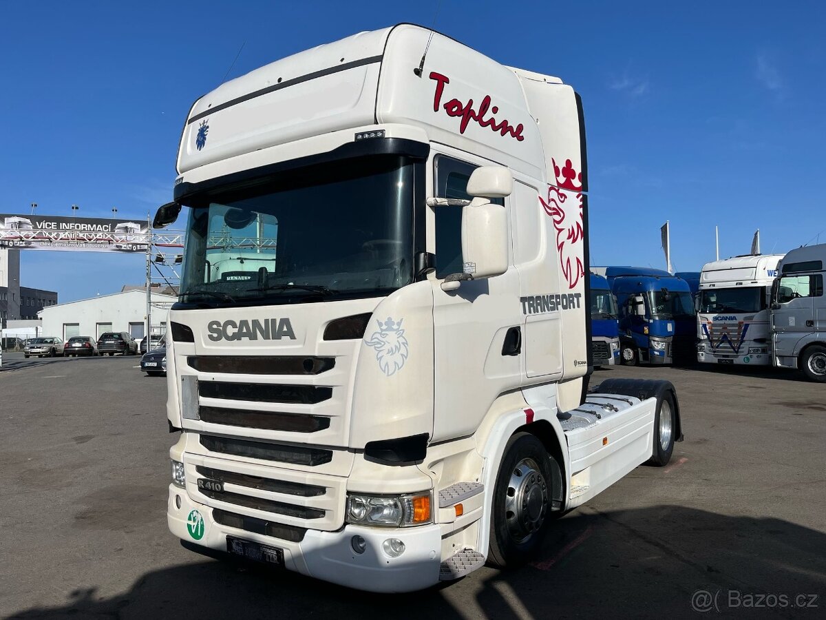 Scania R410 TOP LINE LOW DECK AUTOMAT RETARDER EURO VI