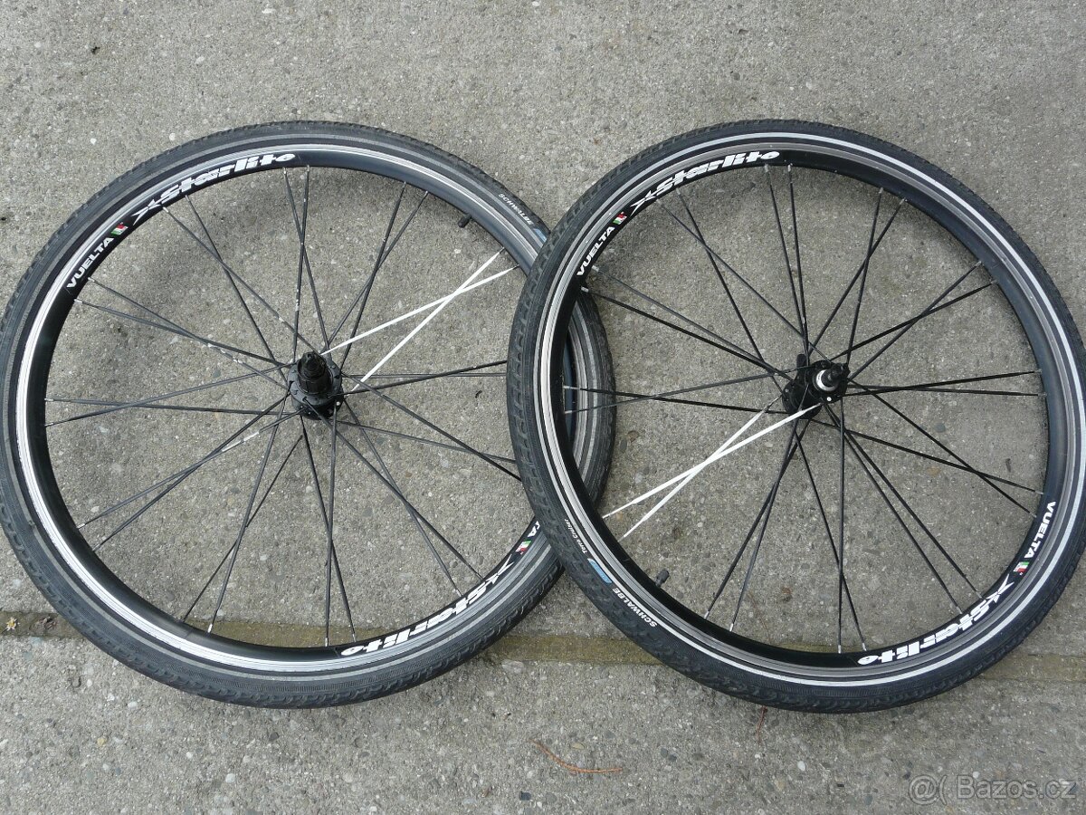 Zapletená kola 28" na ND Vuelta Starlite