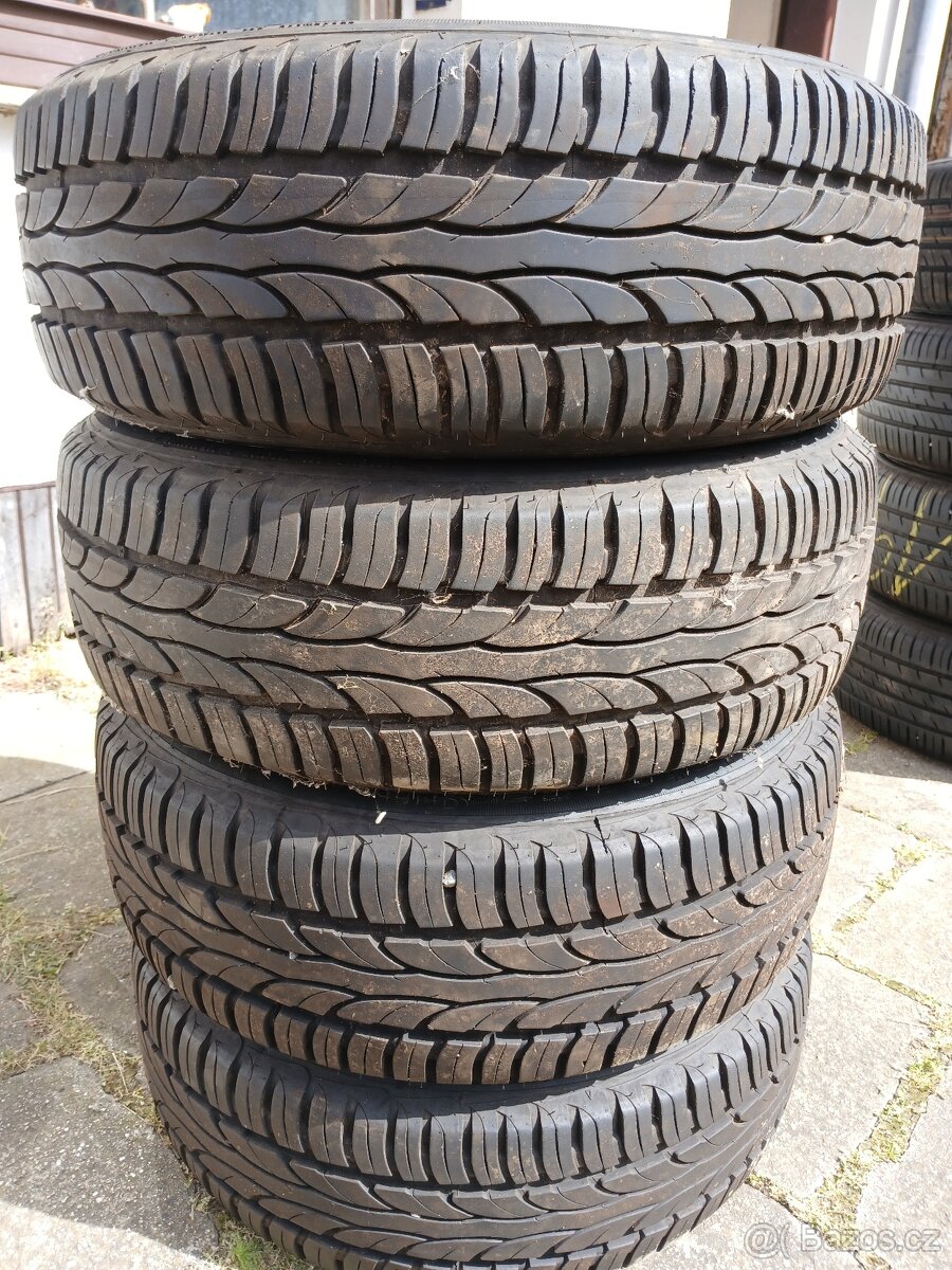 Sada alu kol+ nové pneumatiky