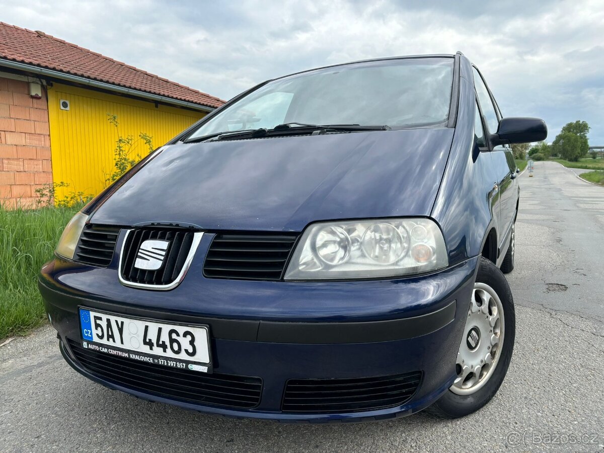 Seat Alhambra 1,9 TDI 85kw Nová STK 05/27