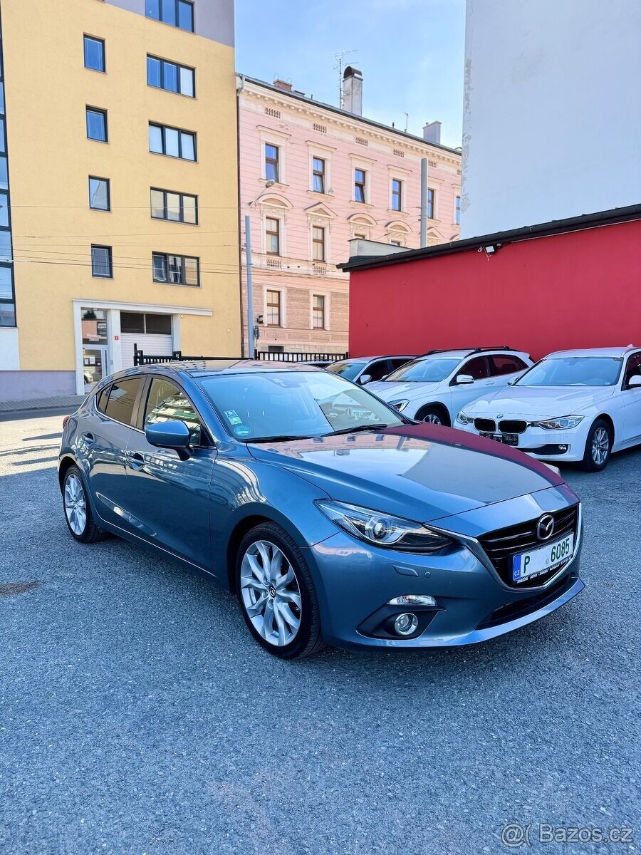 Mazda 3, 2.2D automat kůže Ojeté, 6/2014