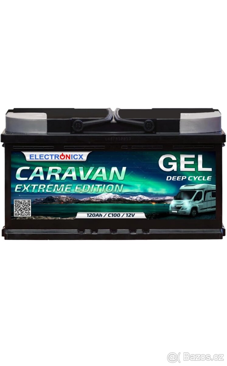 Akumulator gel 12V/120A Caravan