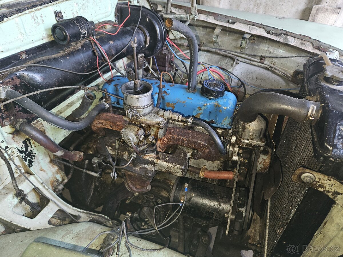 Volha 21 motor a nápravy, jen volat