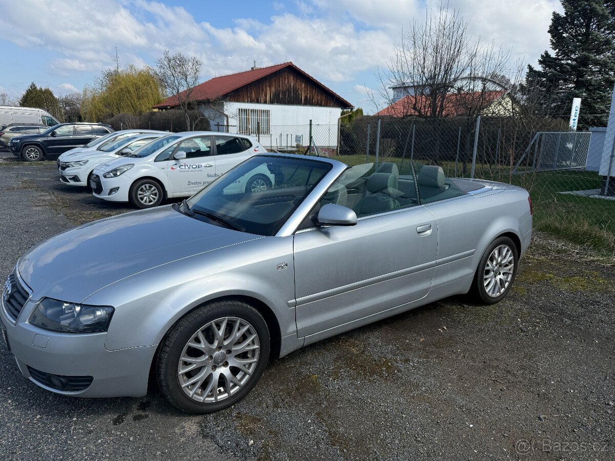 Audi A4 Cabriolet 2.5 TDI, 120kw, rok výroby 2004