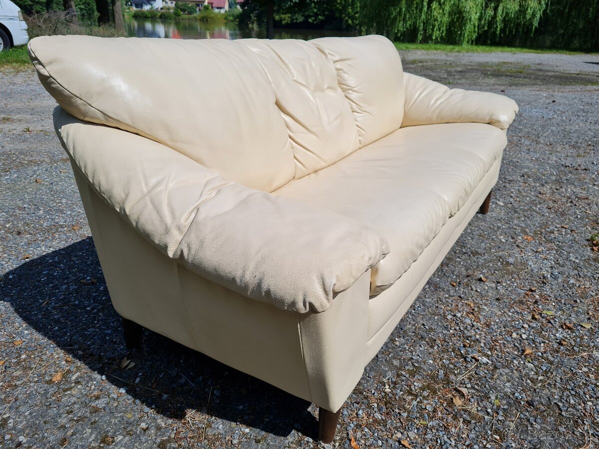 Kožená sedačka Italsofa