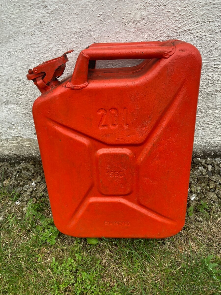 Plechový kanystr 20l