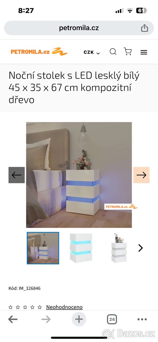Prodám noční stolky
