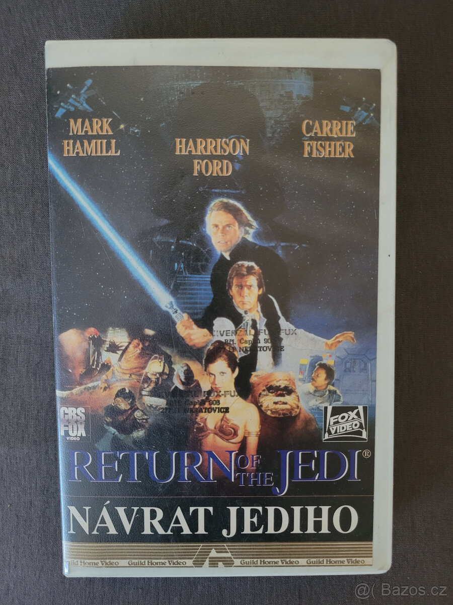 Predam VHS Navrat Jediho od GHV