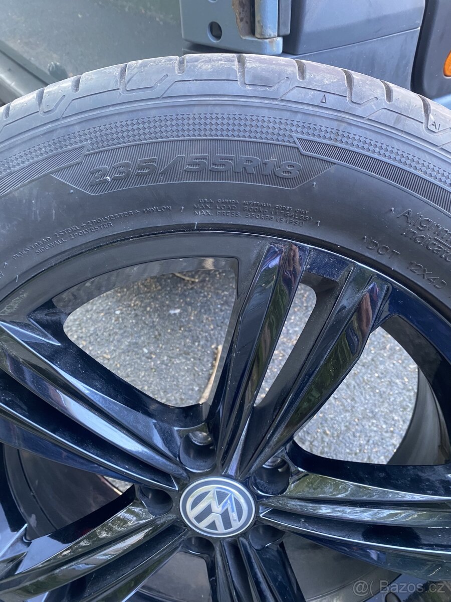 ALU kolo vw tiguan R 18 original díl