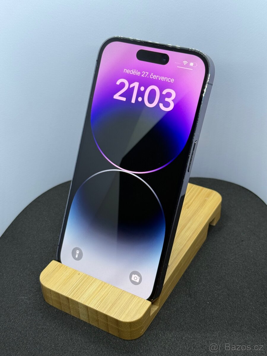 iPhone 14 Pro 256 GB Deep Purple - Baterie 100 %, záruka