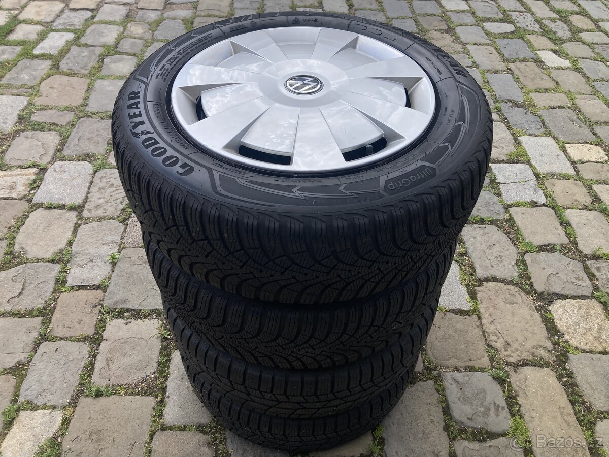 Zimní kola VW SHARAN 16" 5x112 GOODYEAR 205/60R16 96H 90%