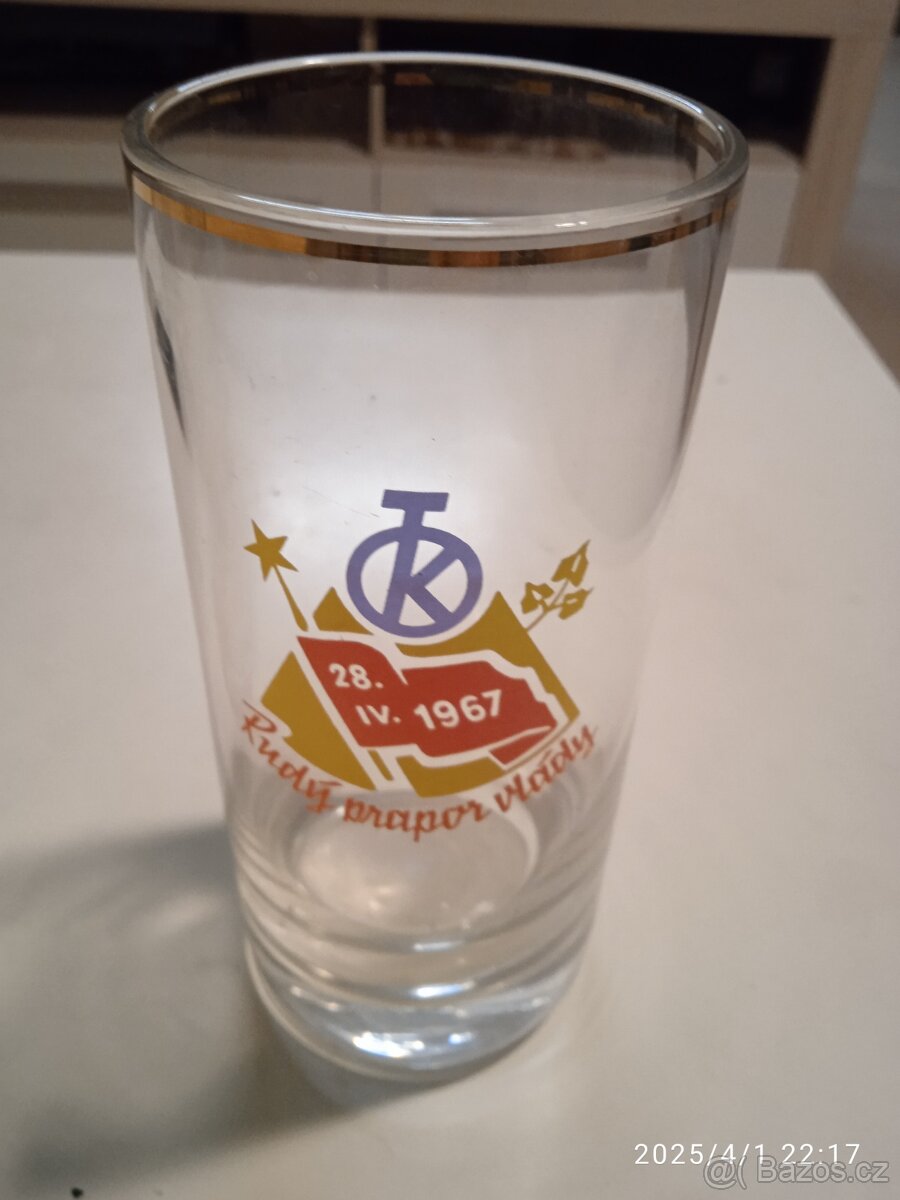 Retro sklenice