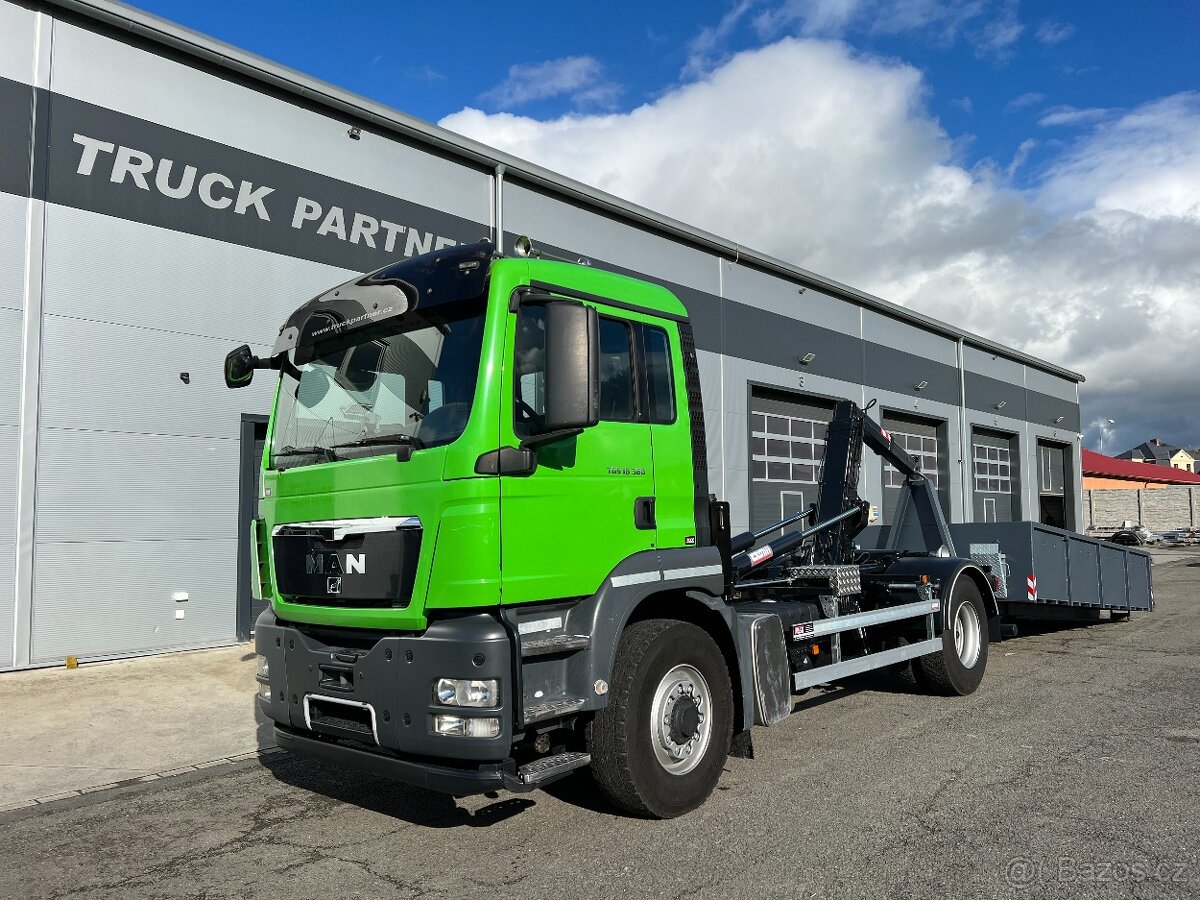 MAN TGS 18.360 4x4- hydrodrive, 18 TUN, NOVÝ CHARVÁT CTS