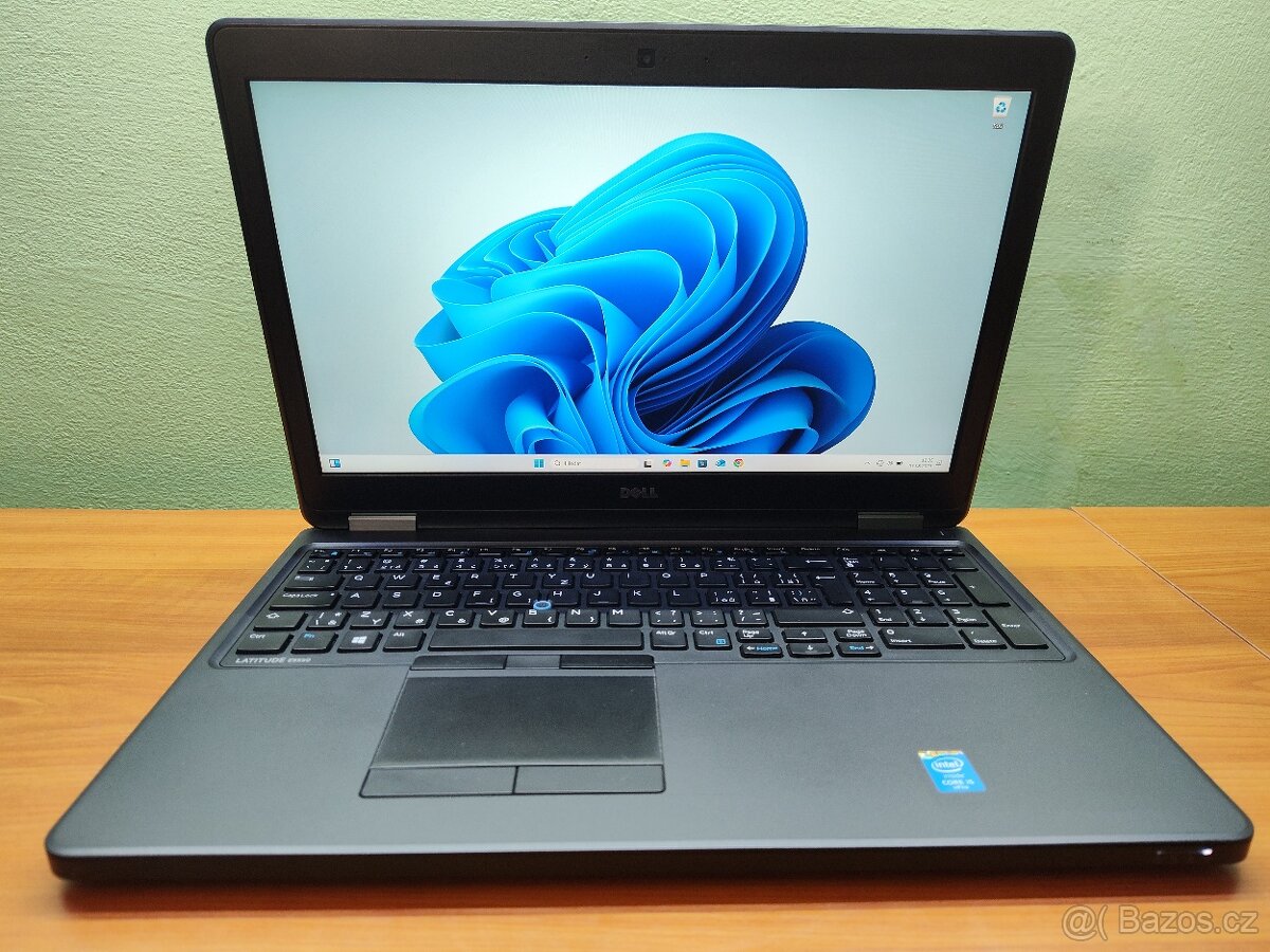 15,6" podsvícený Dell e5550,Nvidia,i5,480Gb-SSD,Top