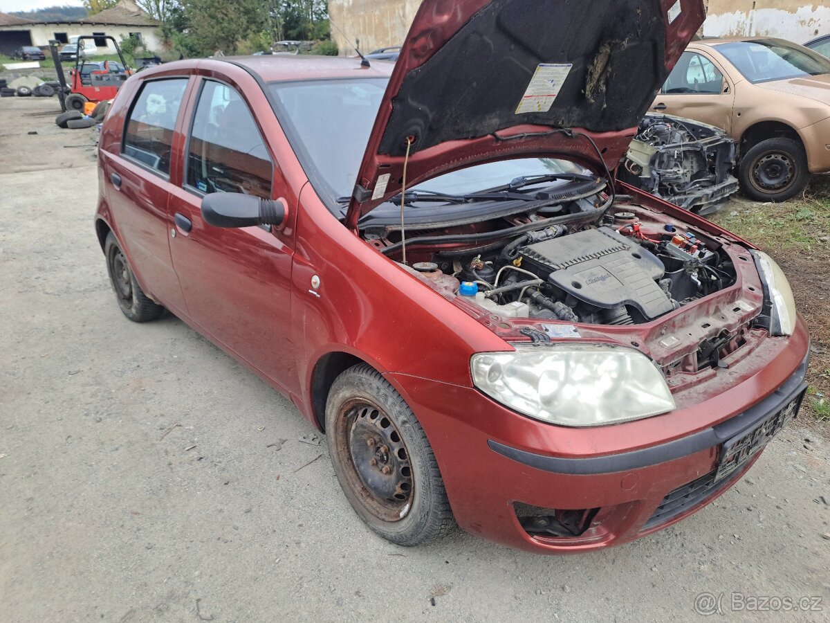 Fiat punto facelift 188 1.3 JTD - veškeré náhradní díly