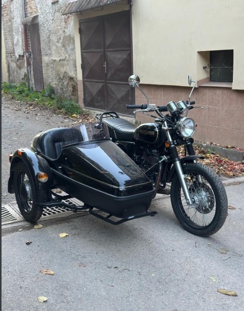 Jawa 350 Scrambler sidecar Velorex