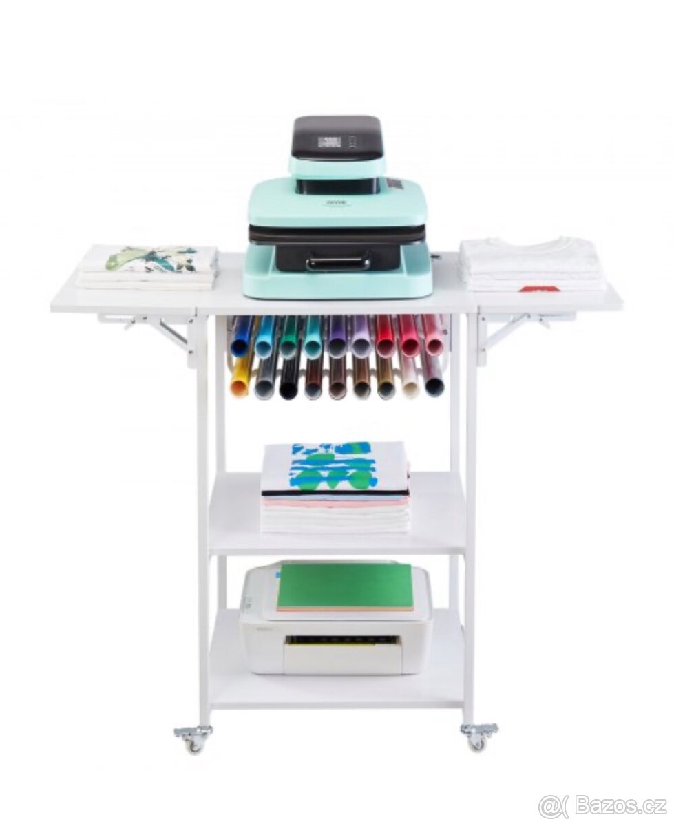 Pracovní stůl skládací na kolečkách