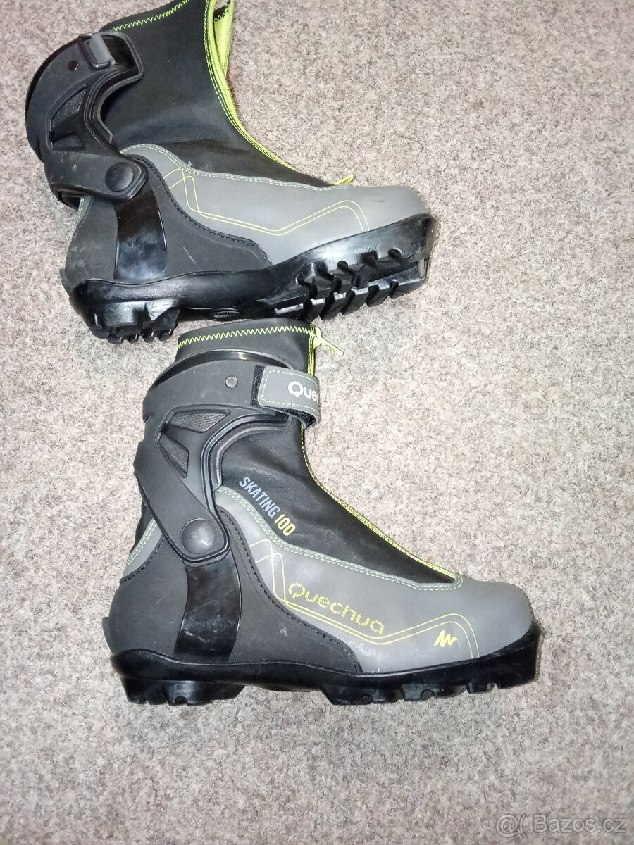 Skate boty na běžky Quechua. vel 37.