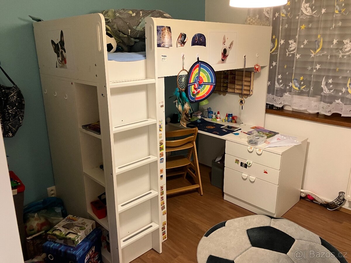 Patrova postel IKEA Smastad