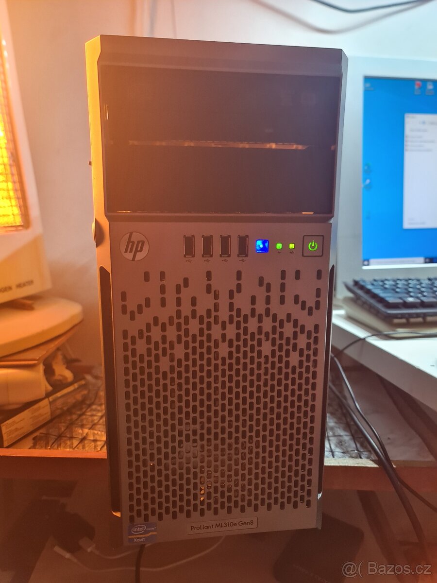 HP Proliant ML310e Gen8 Xeon E3-1220 V2 3,10Ghz 4x 8GB DDR3
