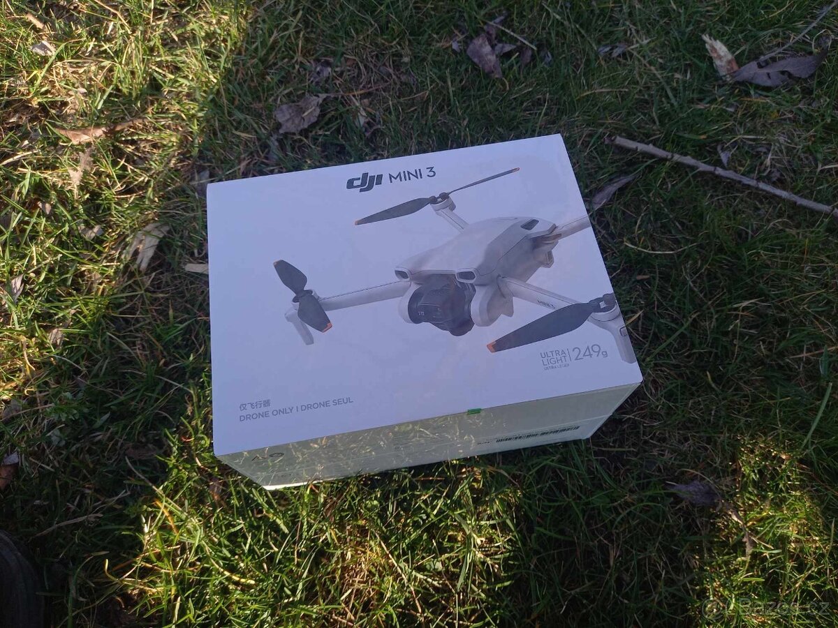 Dron DJI Mini 3 PRO + SERVIS DRONŮ, REPASE BATERIÍ