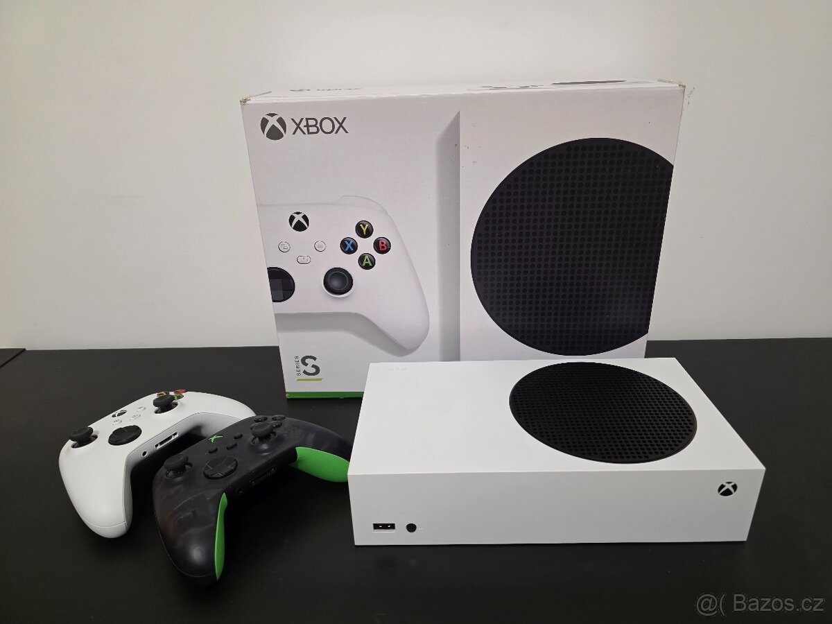 Xbox Series S 512GB originální balení + 2 ovladače