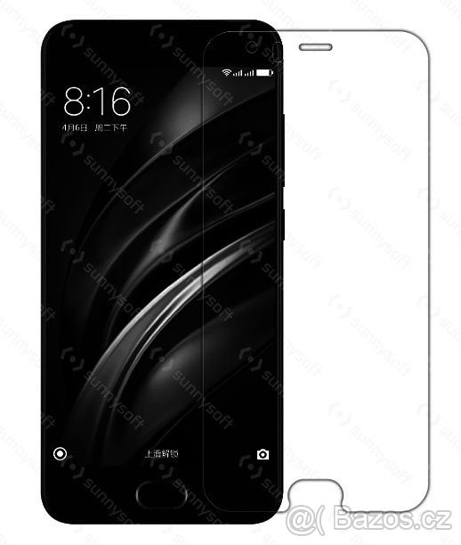 Tvrzené / temperované sklo pro Xiaomi Mi 6. Pošta od 40Kč.