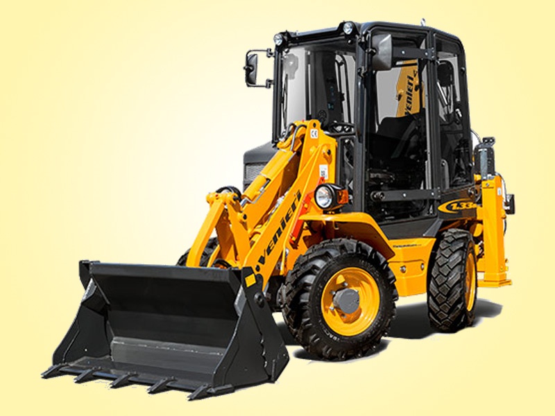 VENIERI 1.33 B - mini rýpadlo-nakladač - NEPOUŽITÝ