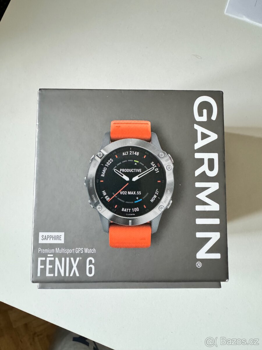 Garmin fenix 6 saphire