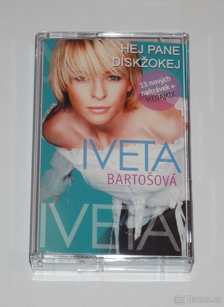MC kazeta Iveta Bartošová - Hej pane diskžokej (disco)