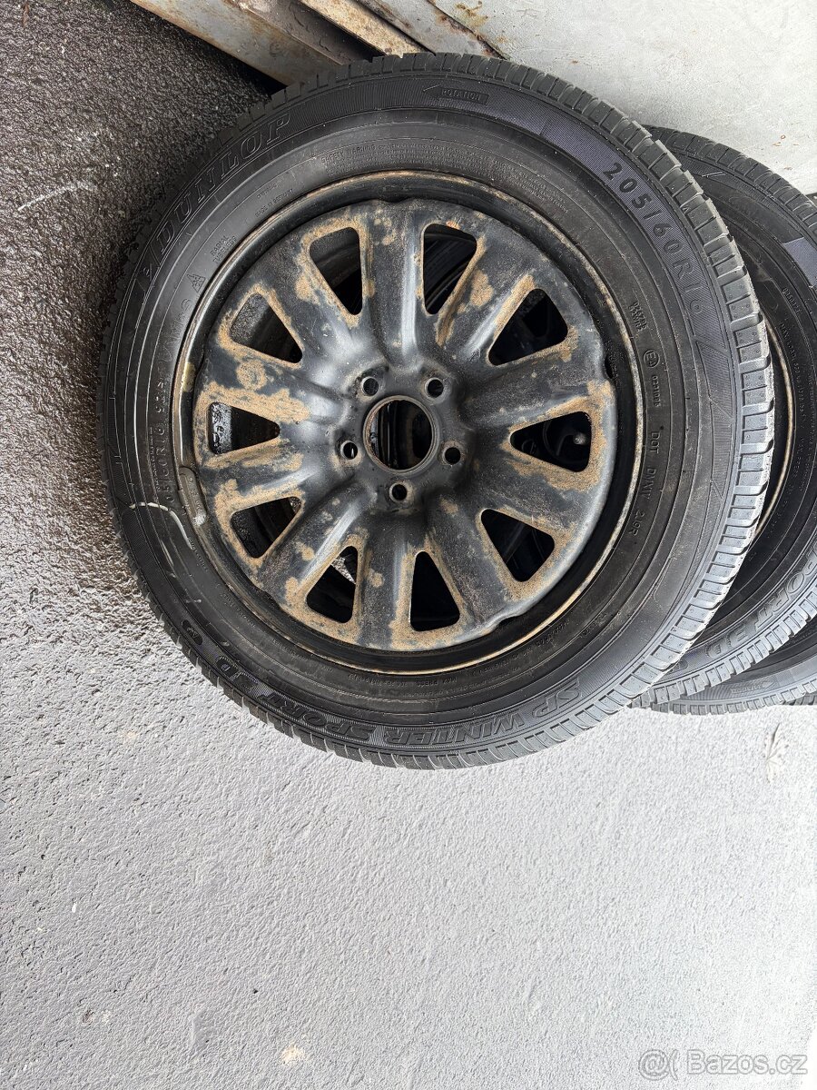 Plechová kola hybrid 5x108 R16