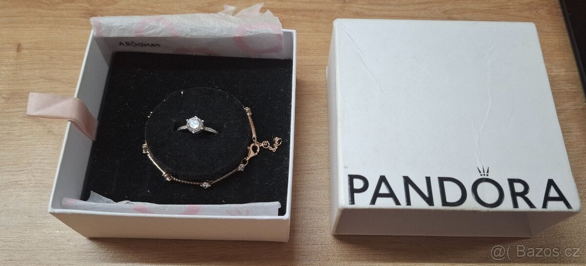Prsten a naramok Pandora