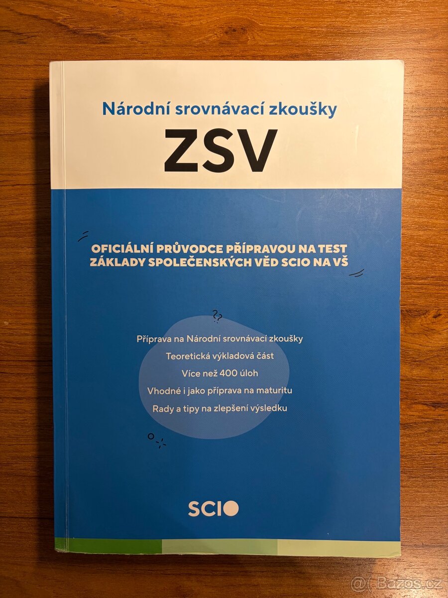 SCIO ZSV učebnice