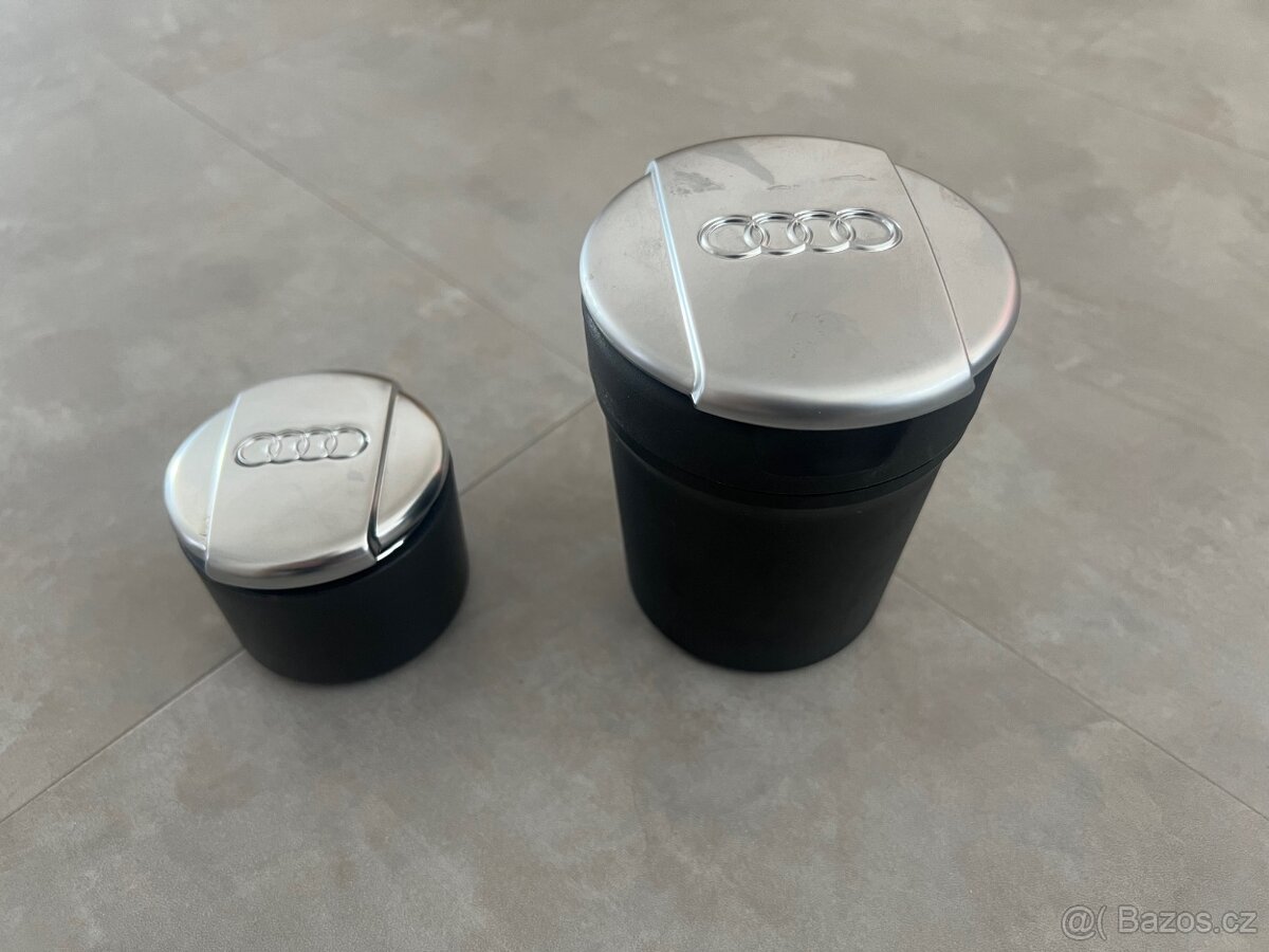 original AUDI popelnik - maly + velky