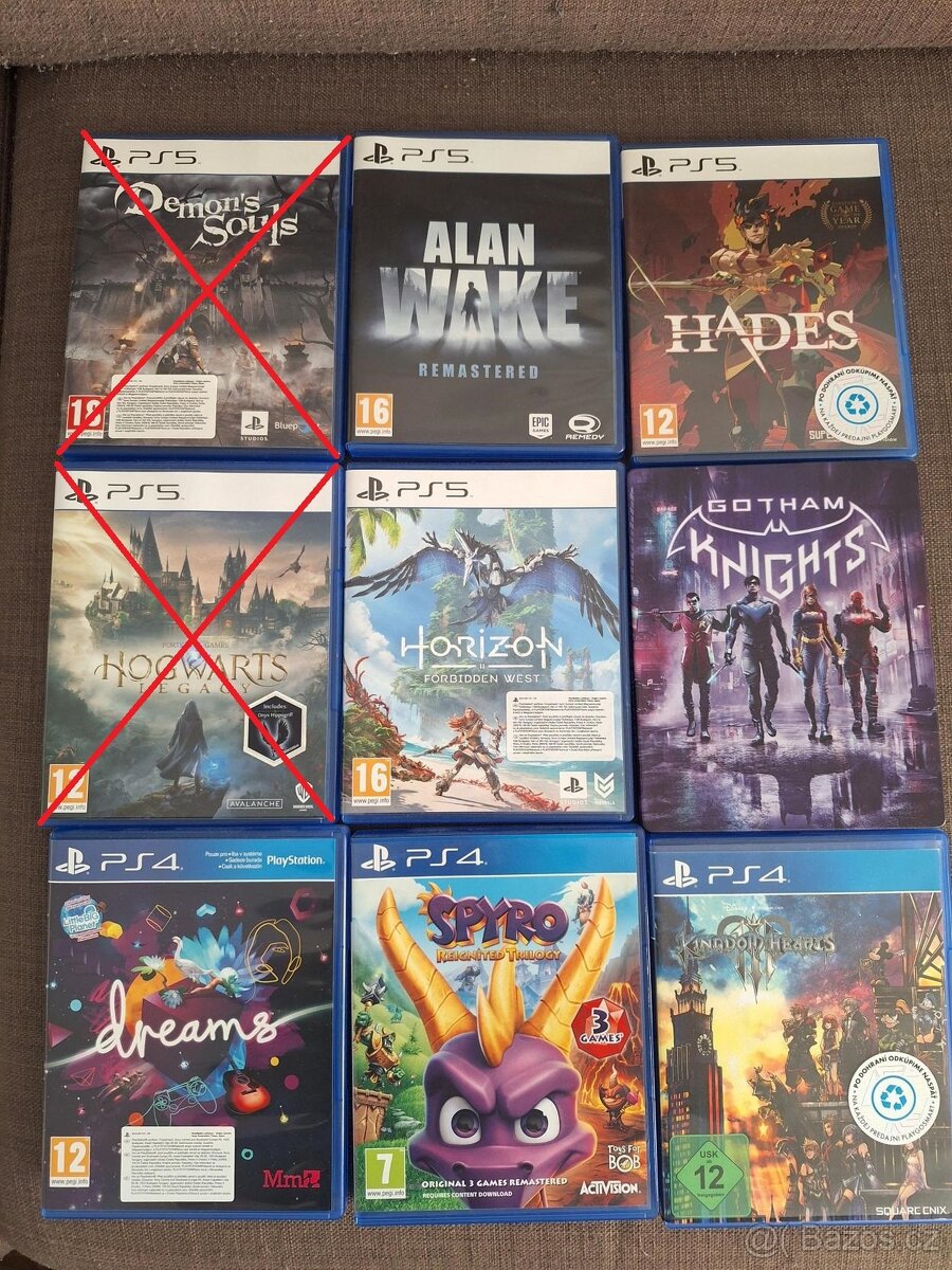 Prodam nebo vymenim PS5/PS4 hry