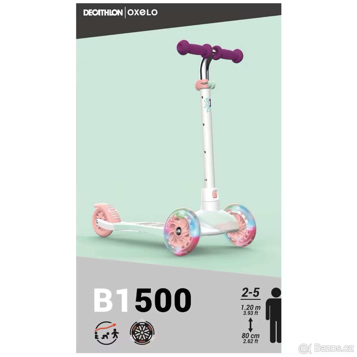 Prodám dětskou koloběžku OXELO DECATHLON