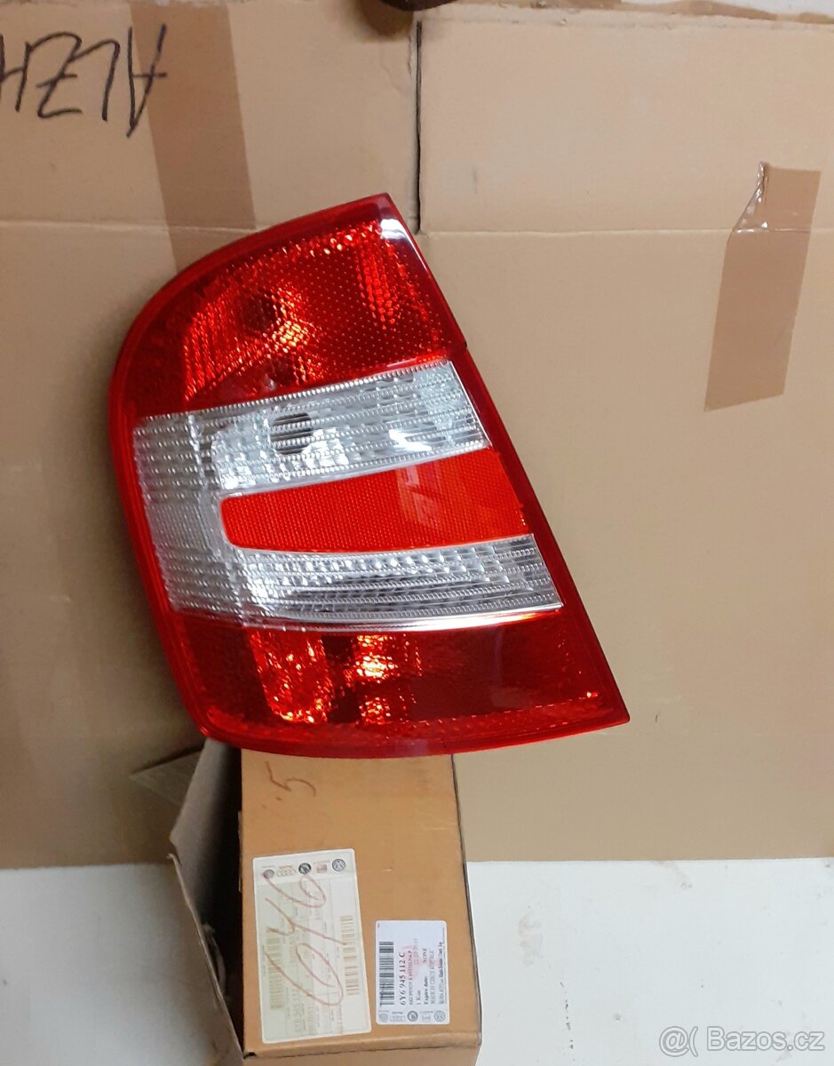Světlo Š. Fabia 1, zadní levé - original díl, NOVÉ