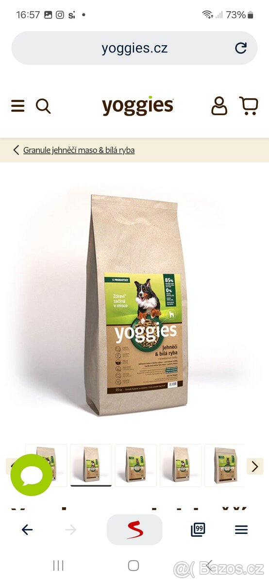 Yoggies granule 15kg