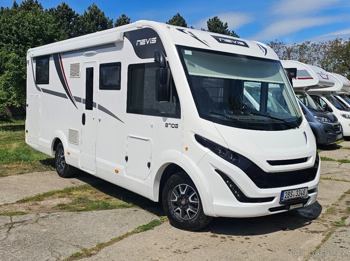 160PS 2022 3.5t FIAT DUCATO Integrované obytné auto karavan