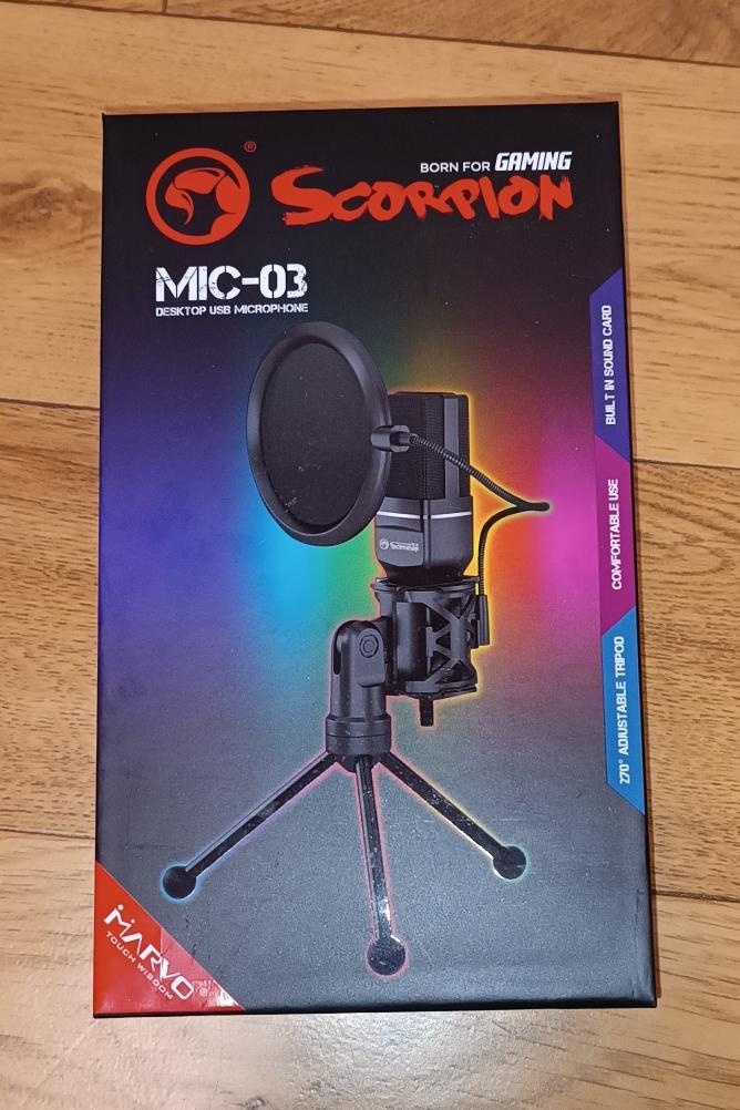 Streamovací mikrofon Marvo MIC-03