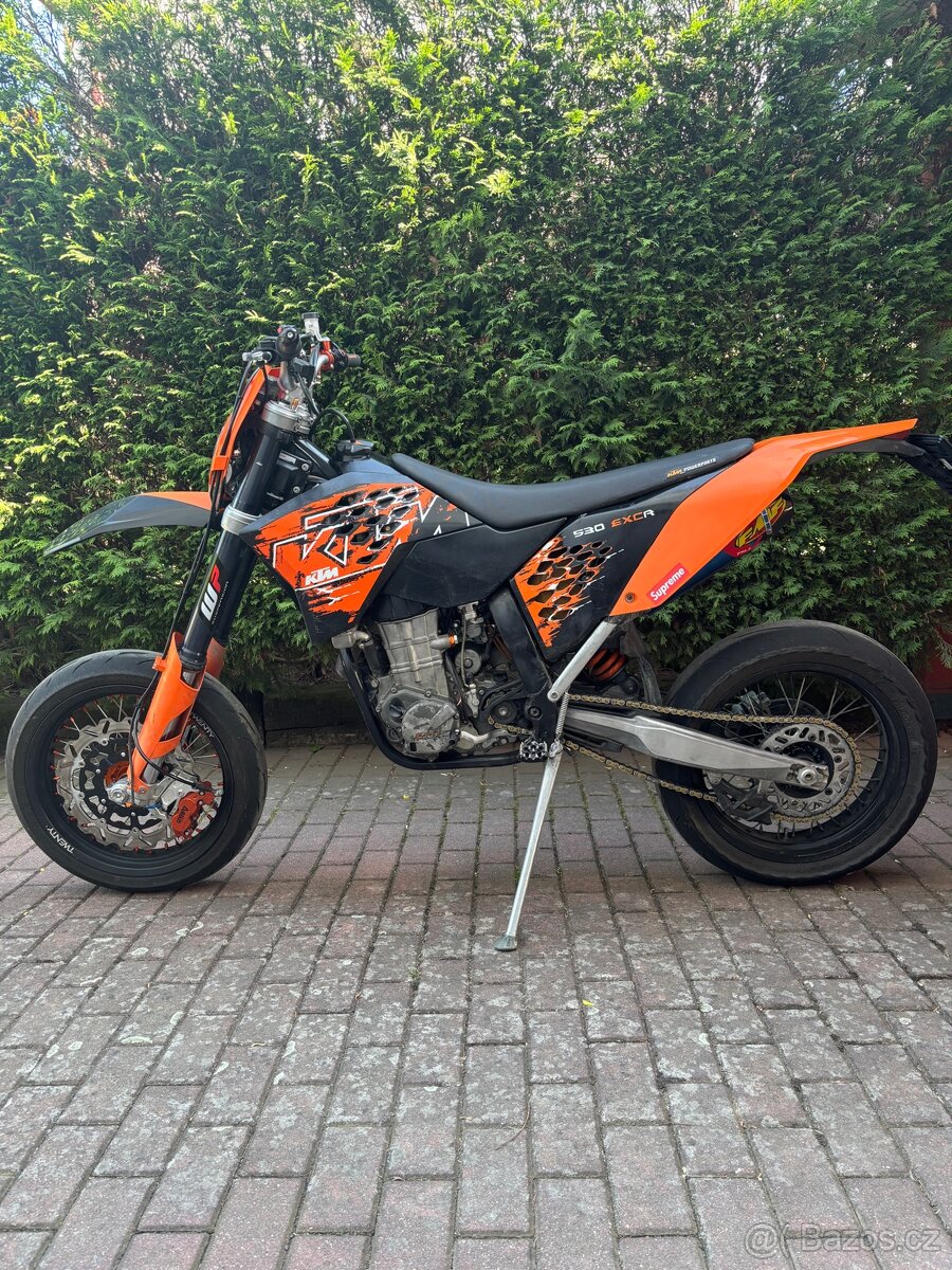 KTM EXC 530R supermoto