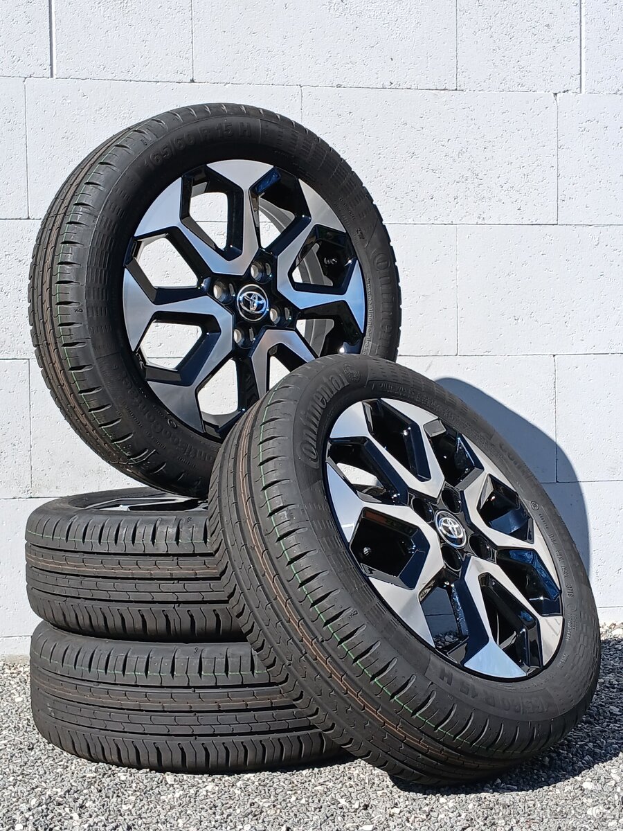 Nová letni kola Toyota Aygo 2 - Continental 165/60/15