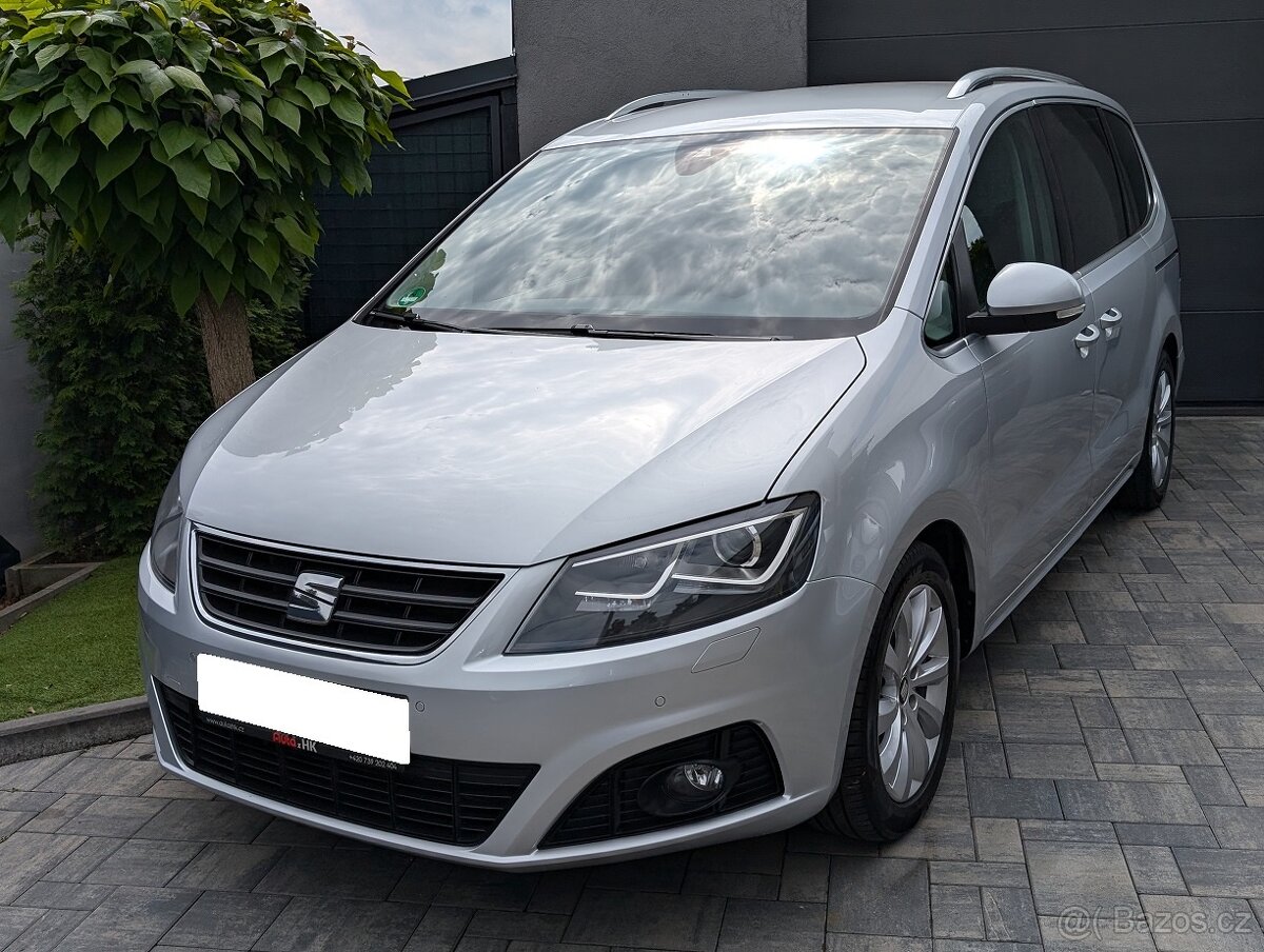 107.000KM❗SEAT ALHAMBRA 2.0TDI/110KW 7MÍST 1.MAJ,SERVIS SEAT