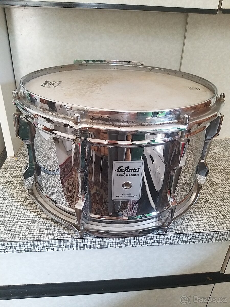Lefima Percussion snare z 70 let Nemecko