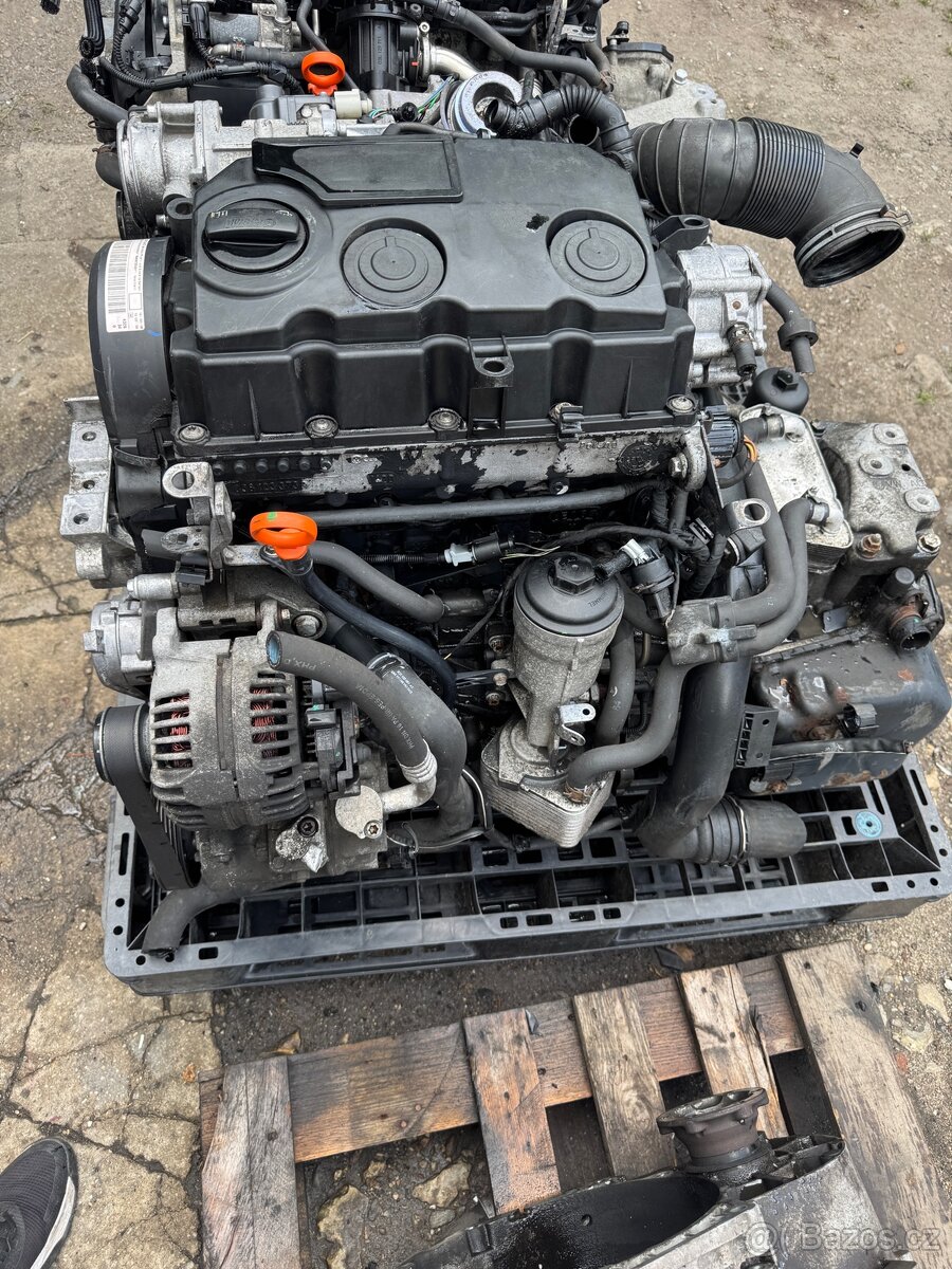 PRODÁM MOTOR BMM 2.0 TDI 103 KW S DSG PŘEVODOVKA