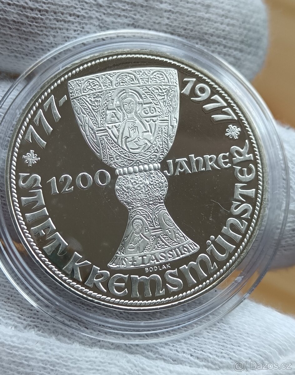 AG 100 Schilling - Rakousko - Proof provedení 1977