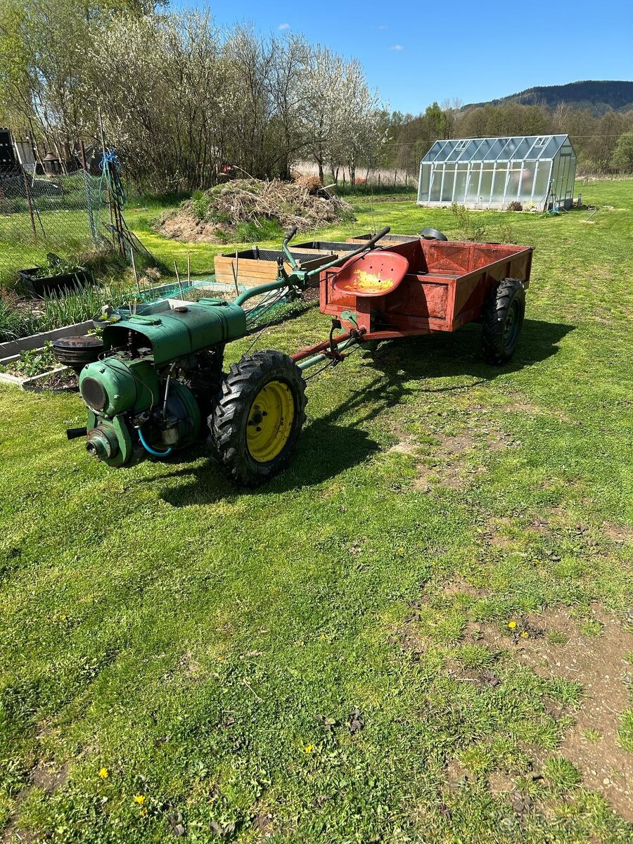 Fréza, Tera, malotraktor